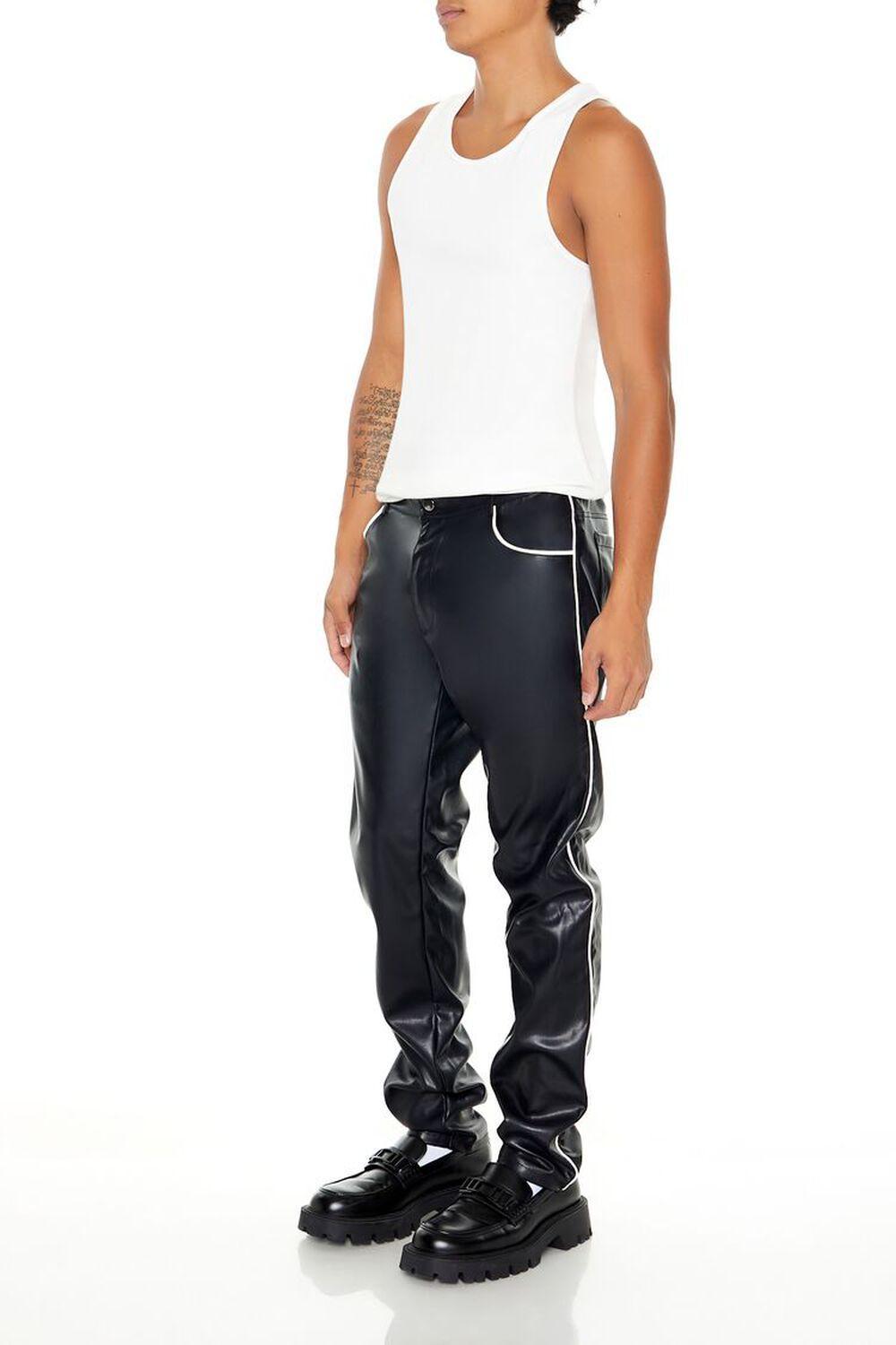 Slim-Fit Faux Leather Pants | Forever 21 Product Image