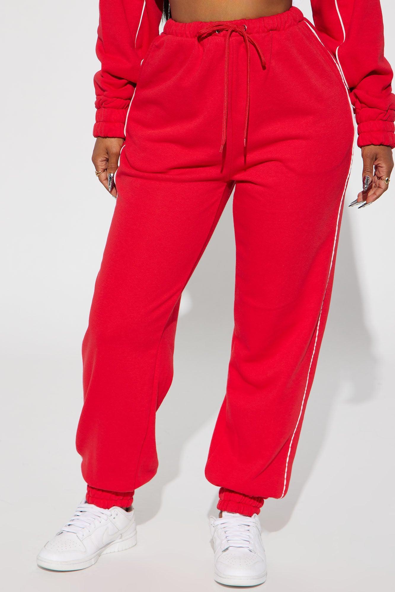 Good Moves Lounge Jogger - Red Product Image