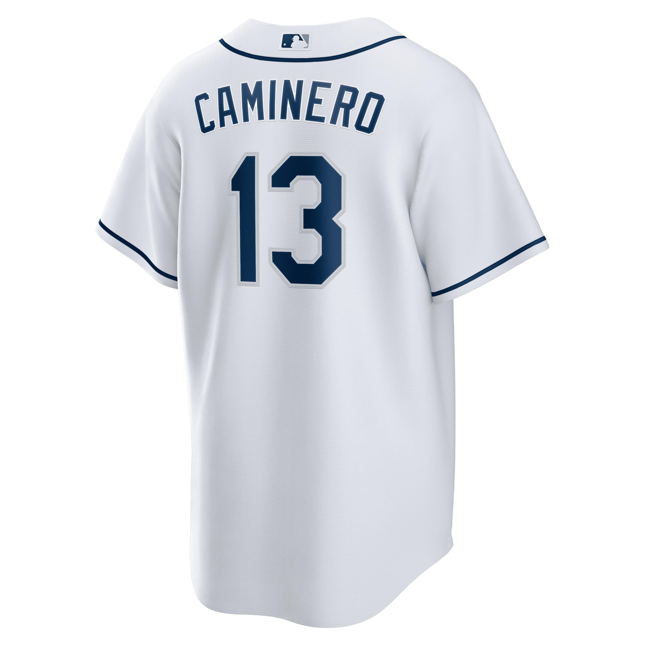 Junior Caminero Tampa Bay Rays Nike Mens MLB Replica Jersey | T770RAAHRA7-SH6 Product Image