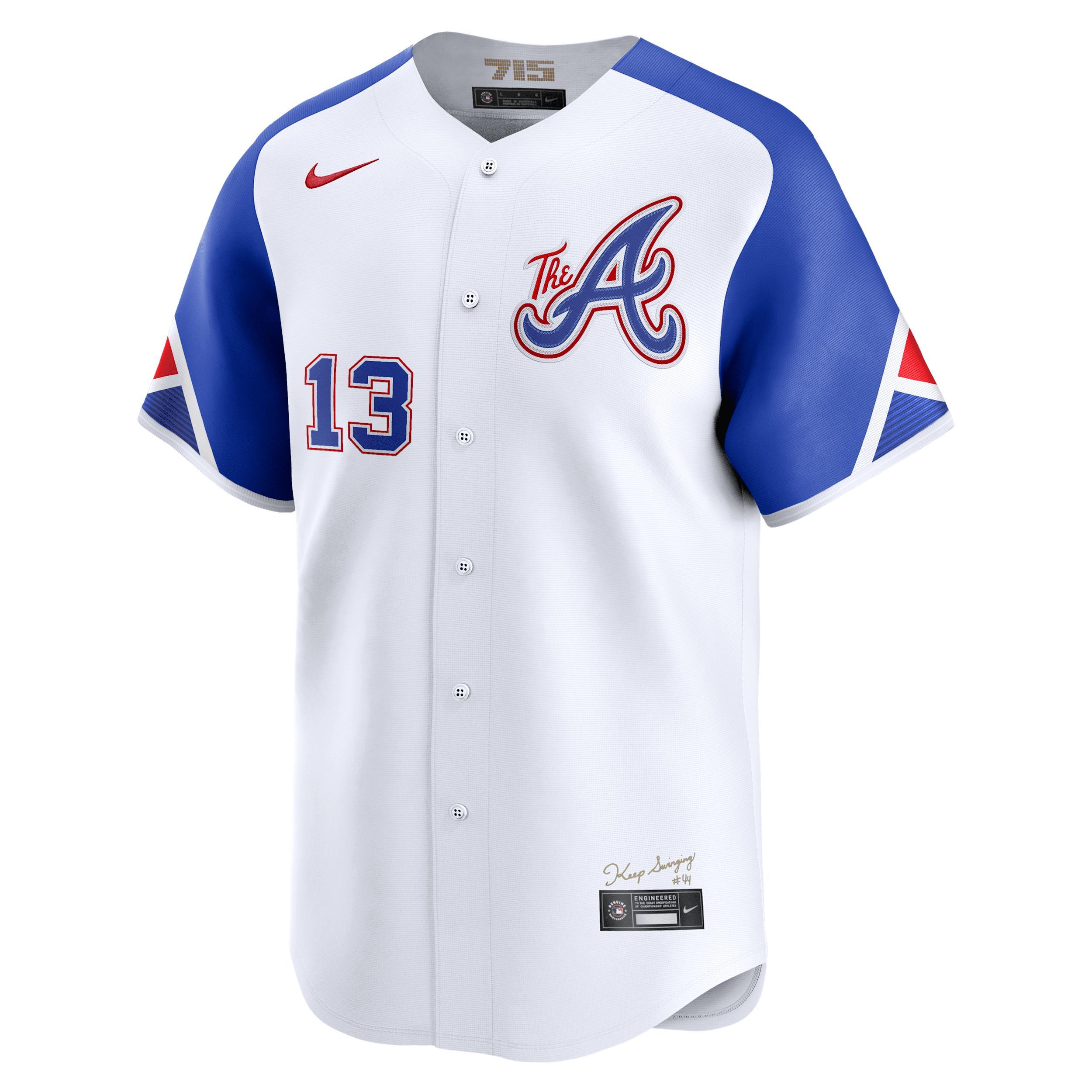 Ronald AcuÃ±a Jr. Atlanta Braves City Connect Nike Men's Dri-FIT ADV MLB Limited Jersey Product Image