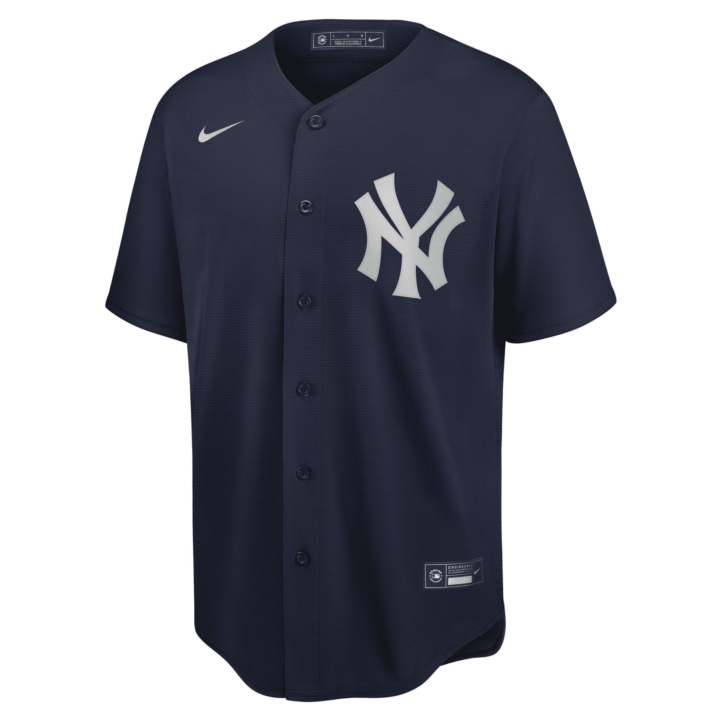 Men's Nike Gerrit Cole Navy New York Yankees Alternate Replica Player Name Jersey, Size: Small, Blue Product Image