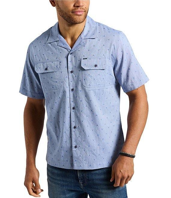Buffalo David Bitton Short Sleeve Salaman Patterned Shirt Product Image