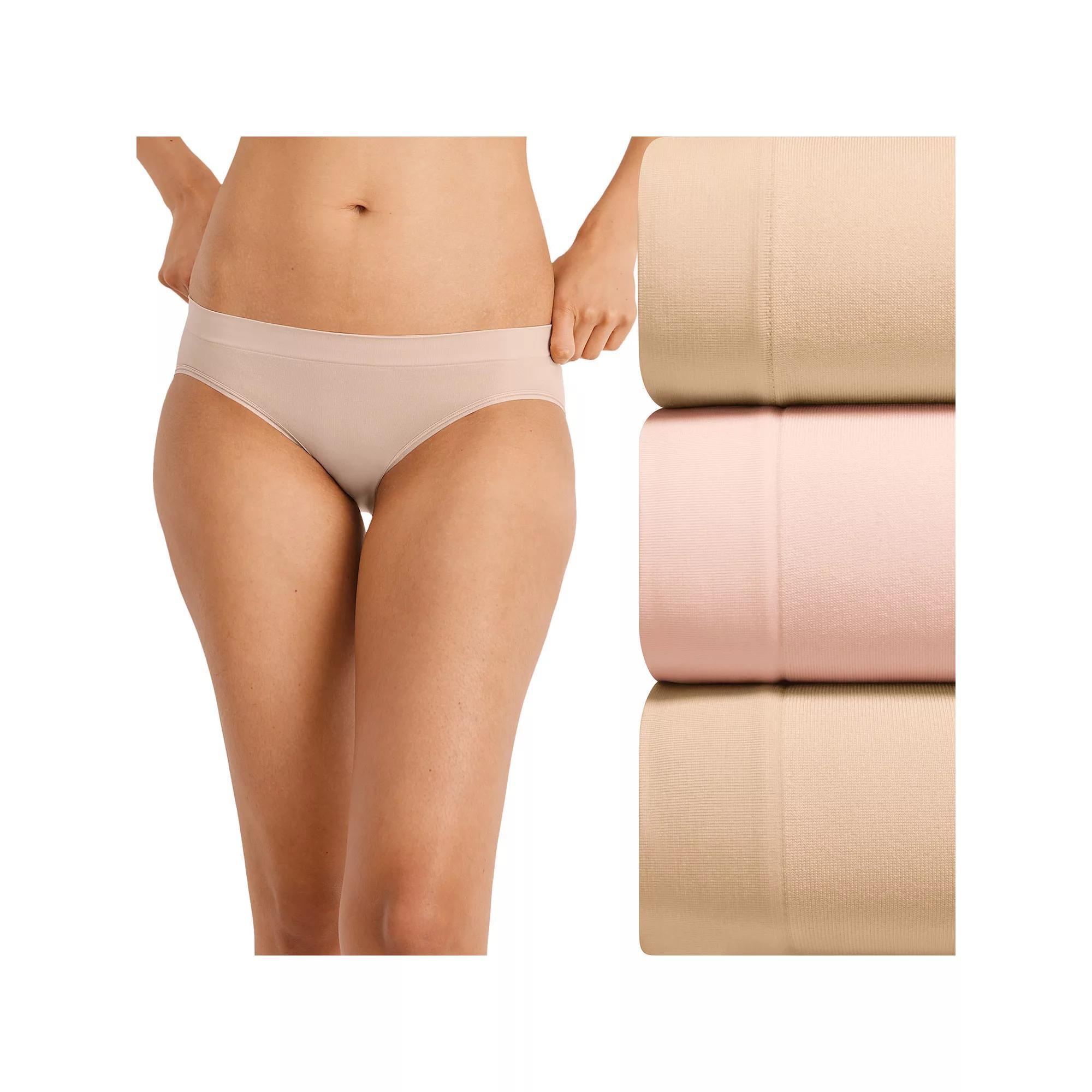 Women's Jockey® Seamfree® 3-pk. Bikini Panty Set 4390,  Product Image