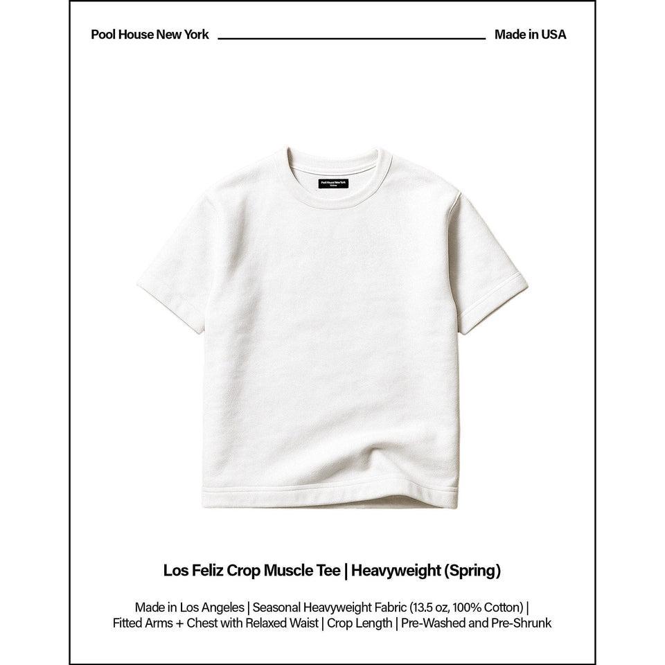 Los Feliz Crop Muscle Tee II | Heavyweight (Spring) Product Image