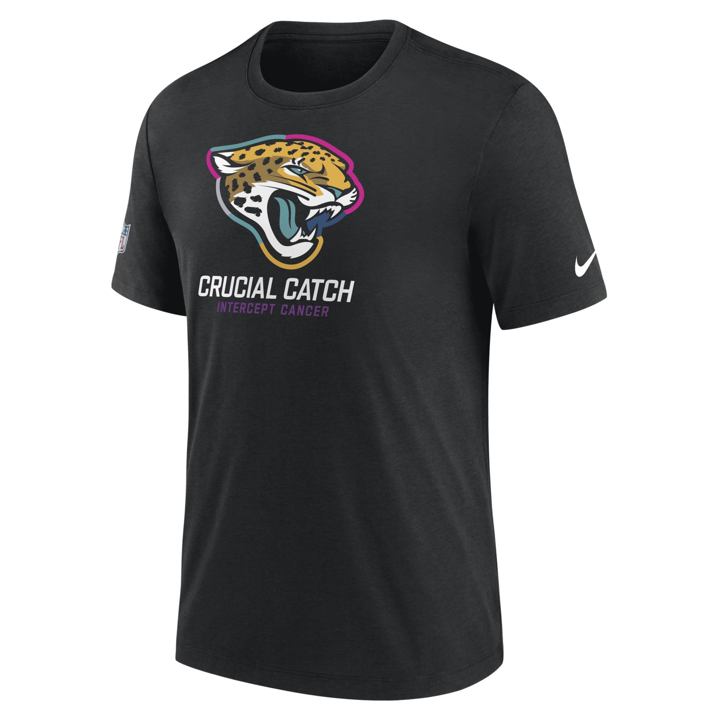 Jacksonville Jaguars Crucial Catch Men's Nike NFL T-Shirt Product Image