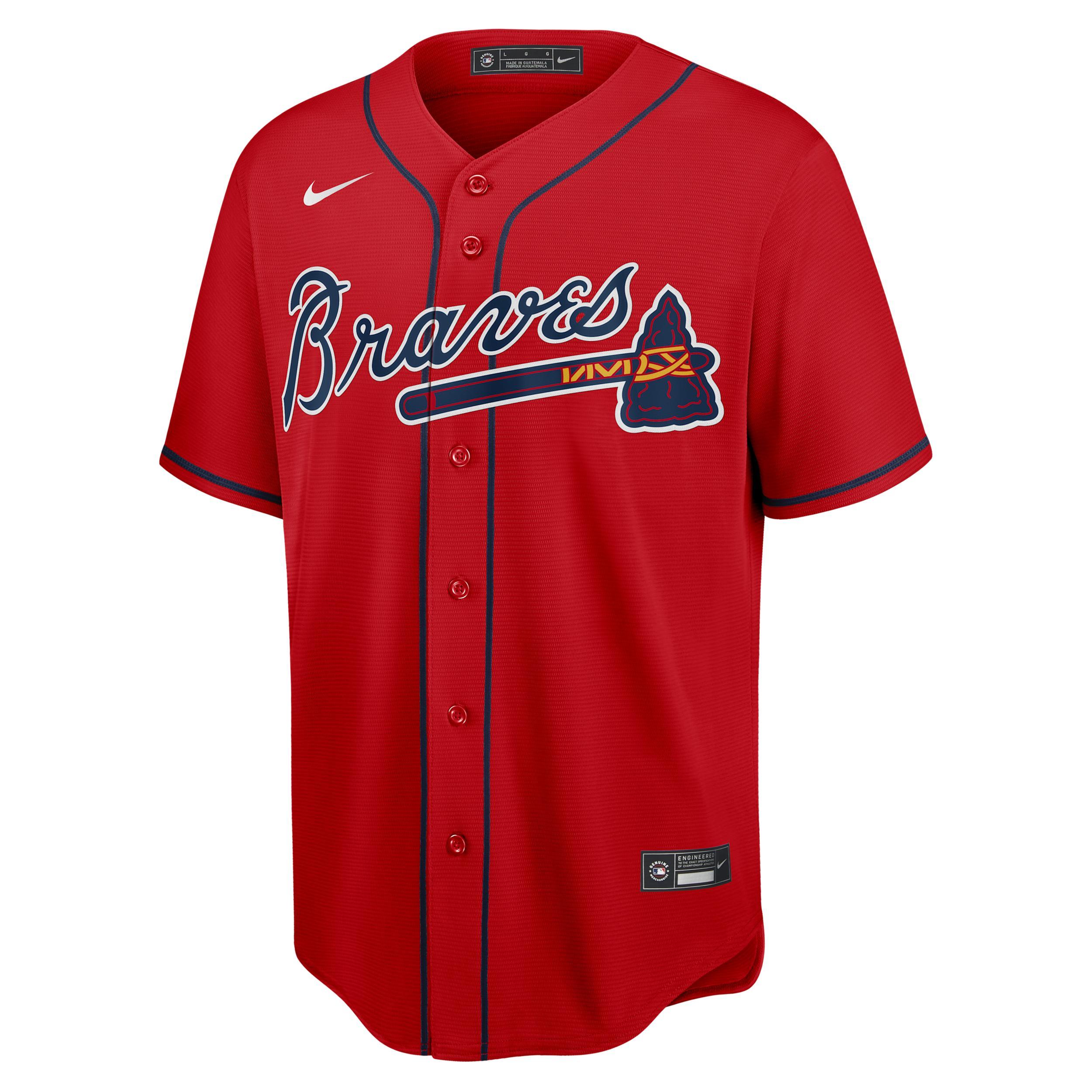Nike Mens MLB Atlanta Braves Replica Baseball Jersey | T770AWDBAW-XVB Product Image