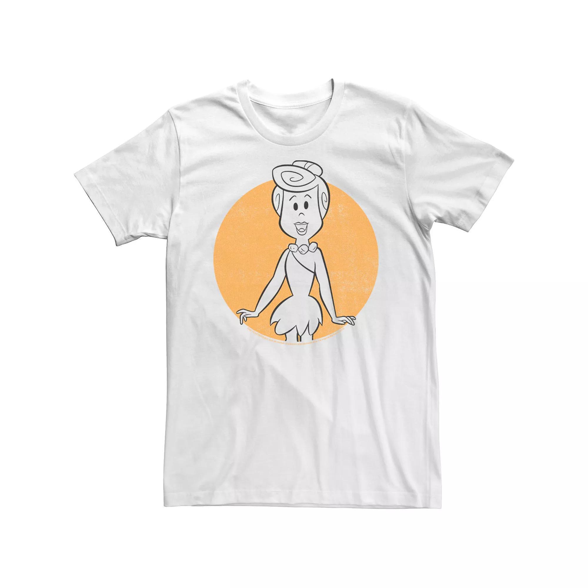 Men's The Core Flintstones Wilma Kanji Big Face Tee,  Product Image