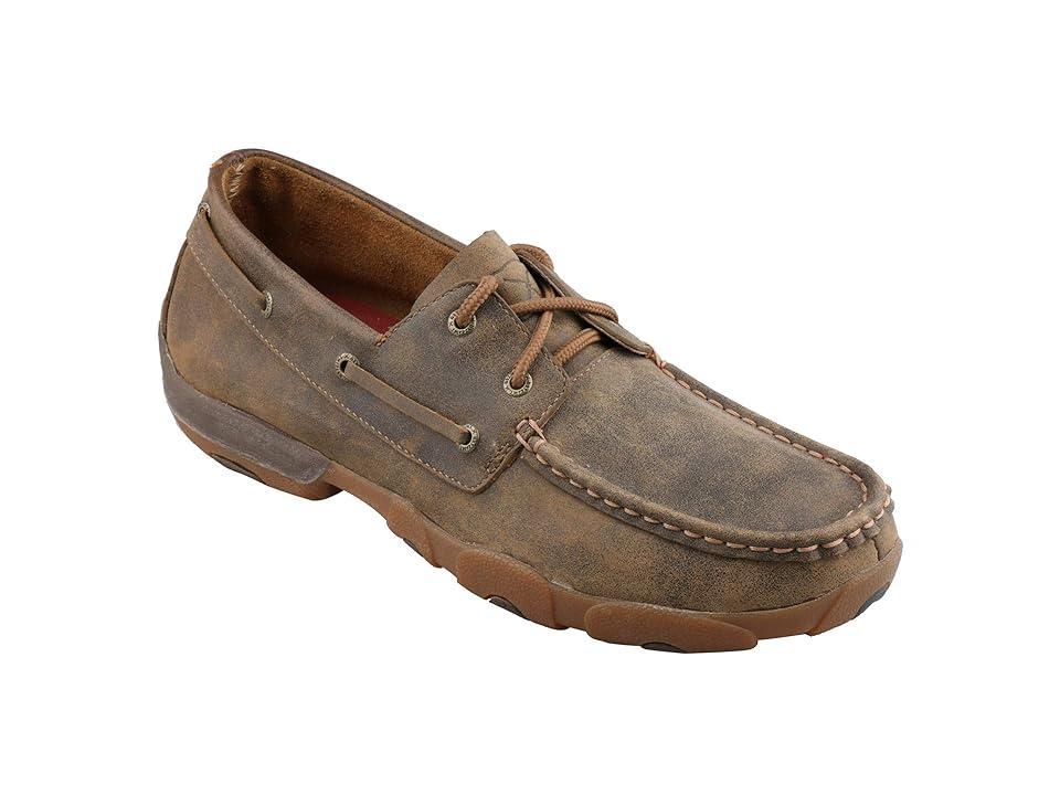 Twisted X Mens Boat Shoe Driving Moccasins Product Image