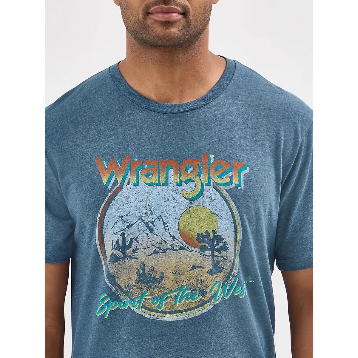 Men's Experience The West Graphic T-Shirt in Midnight Navy Product Image
