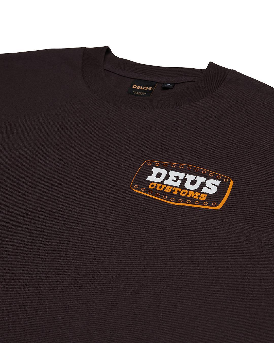 Buckle Up Tee - Choc Brown Product Image