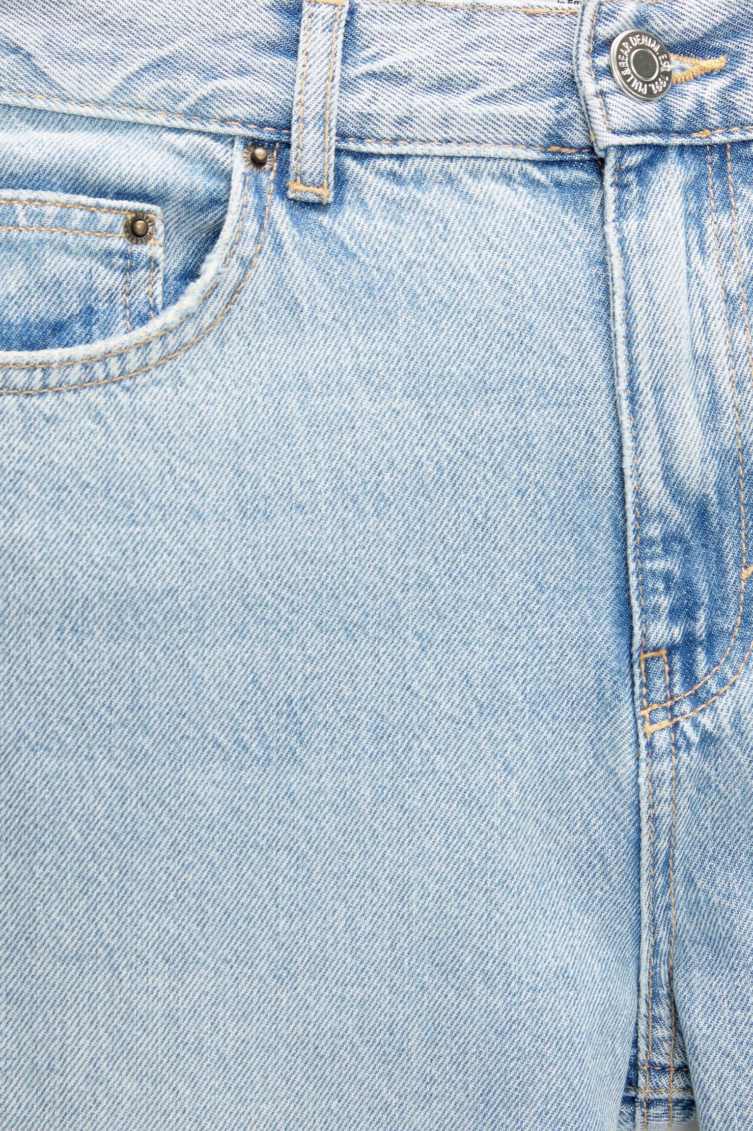 Straight-leg high-waist jeans Product Image