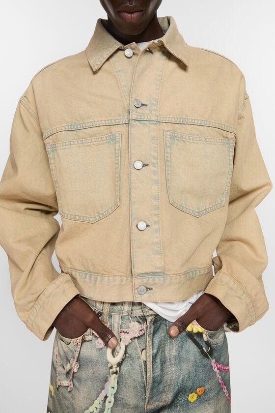 Denim jacket - Oversized cropped fit Product Image