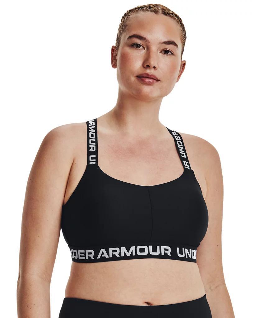 Women's UA Crossback Strappy Low Sports Bra Product Image