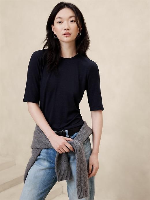 Lightweight Knit Top Product Image