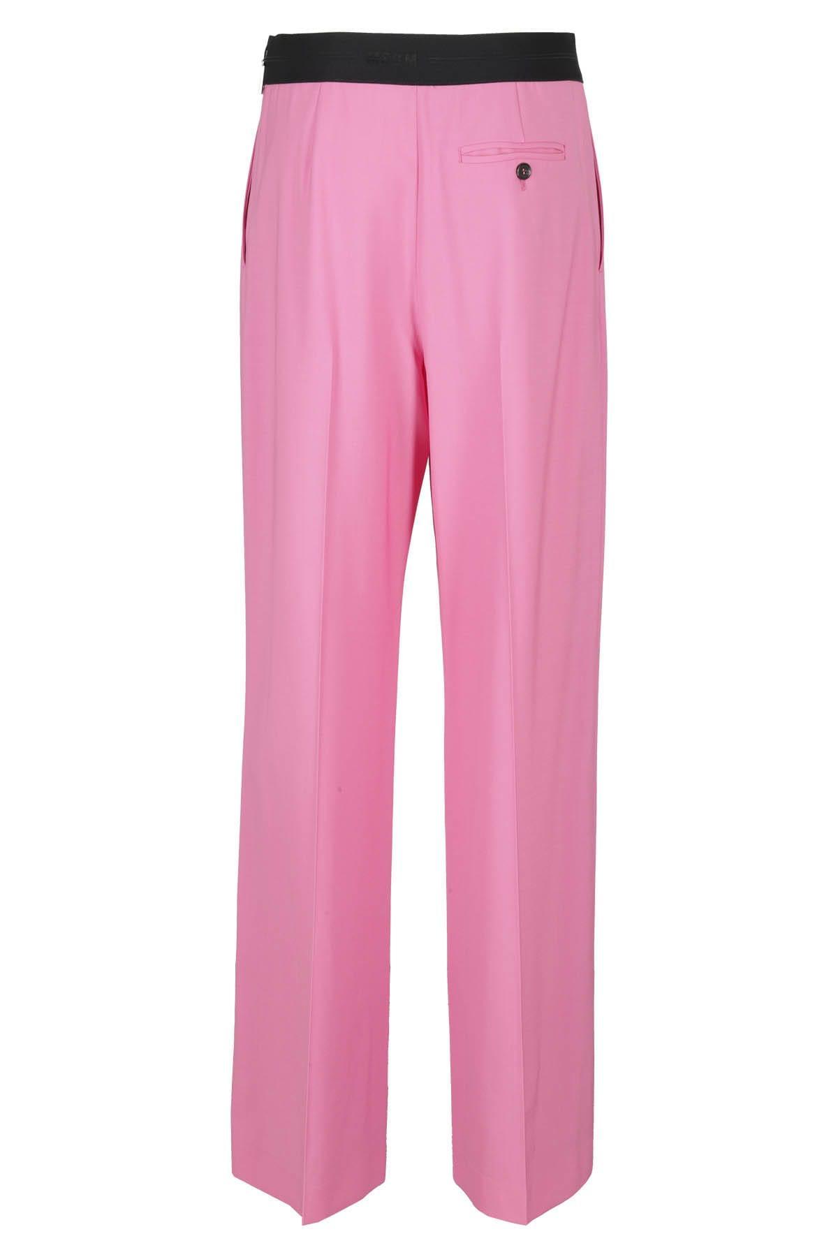 MSGM Pants In Rosa Product Image