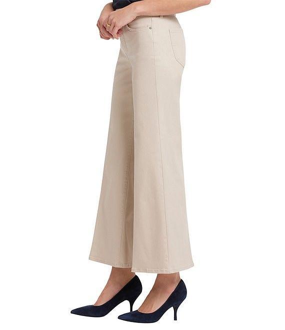 NYDJ Mia Stretch Denim Lift Tuck® High Rise Palazzo Ankle Jeans Product Image