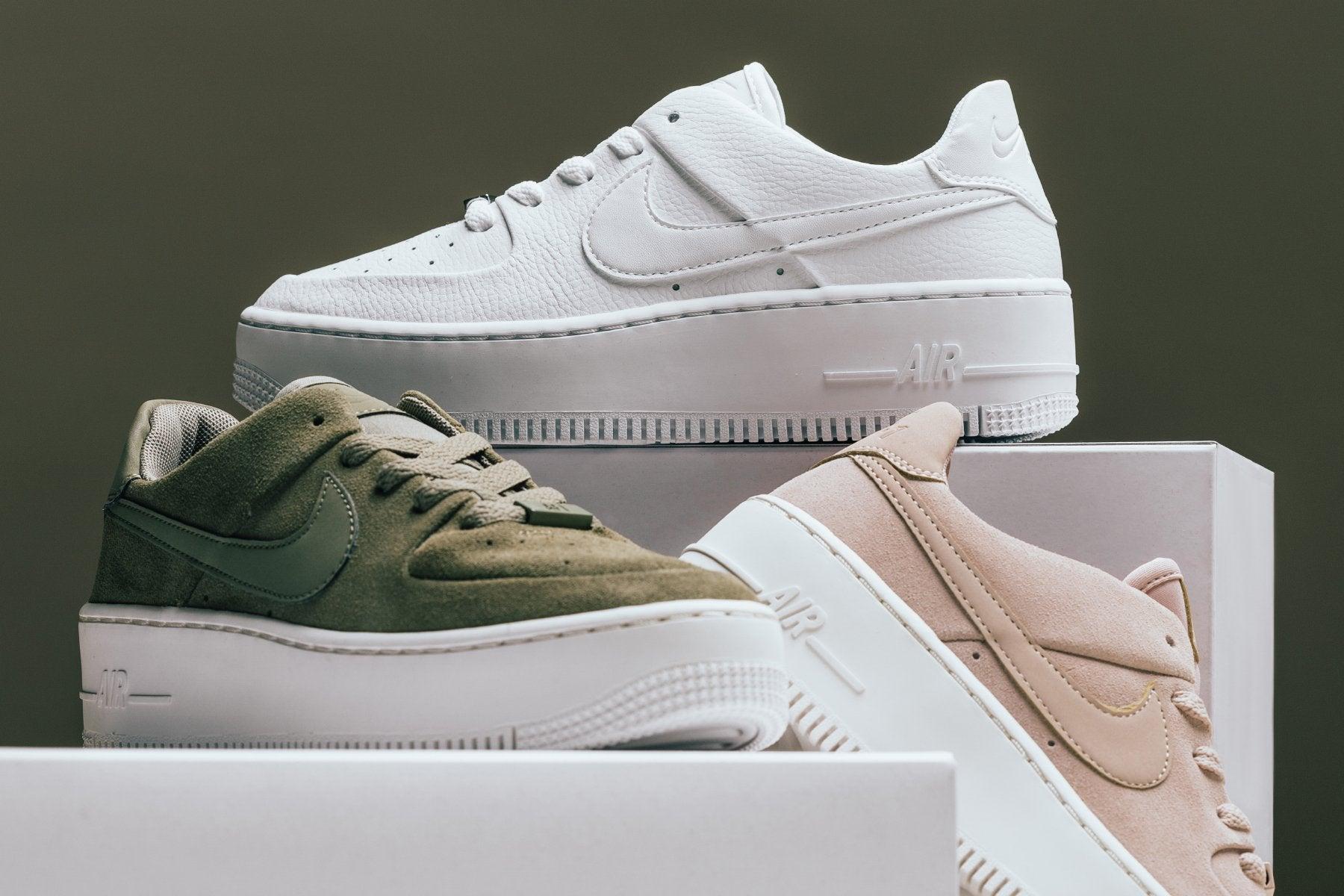 Women's Air Force 1 Sage Low - Particle Beige/Phantom Female Product Image