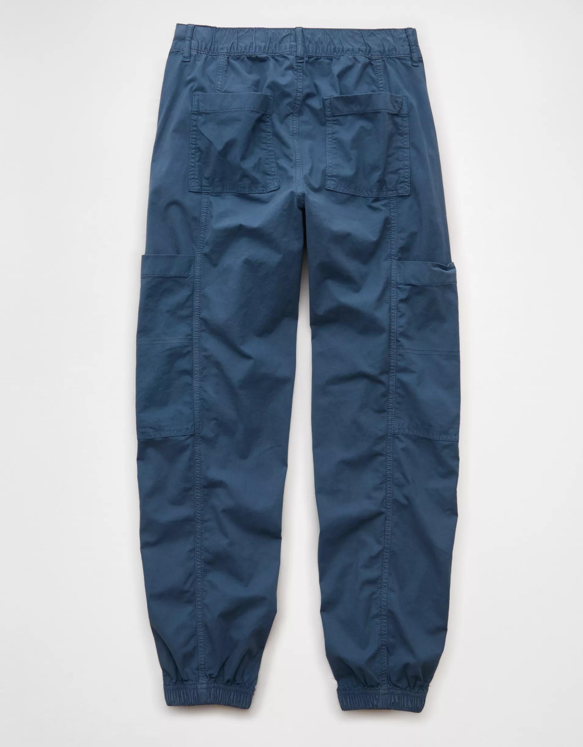 AE Snappy Stretch High-Waisted Baggy Cargo Jogger Product Image