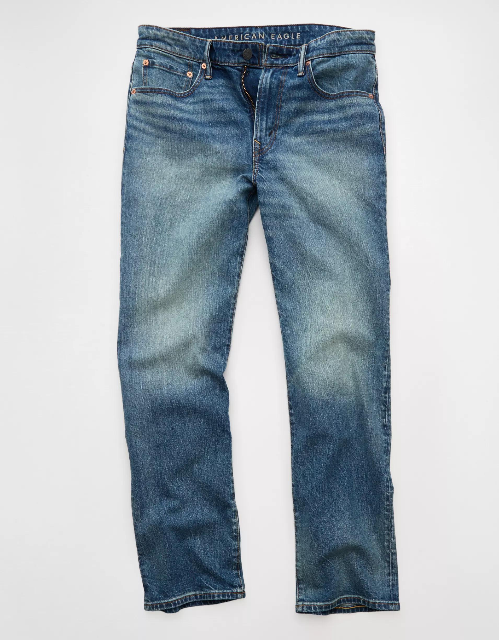 AE EasyFlex +TENCEL™ Fibers Relaxed Straight Jean Product Image