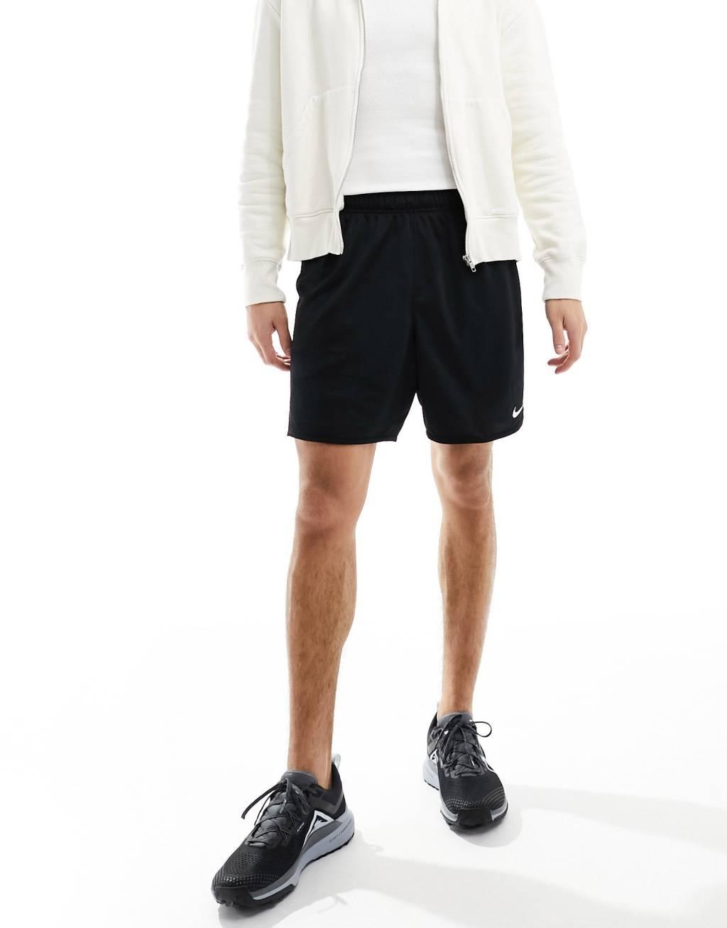 Nike Training Dri-FIT Totality 7 inch unlined shorts in black Product Image