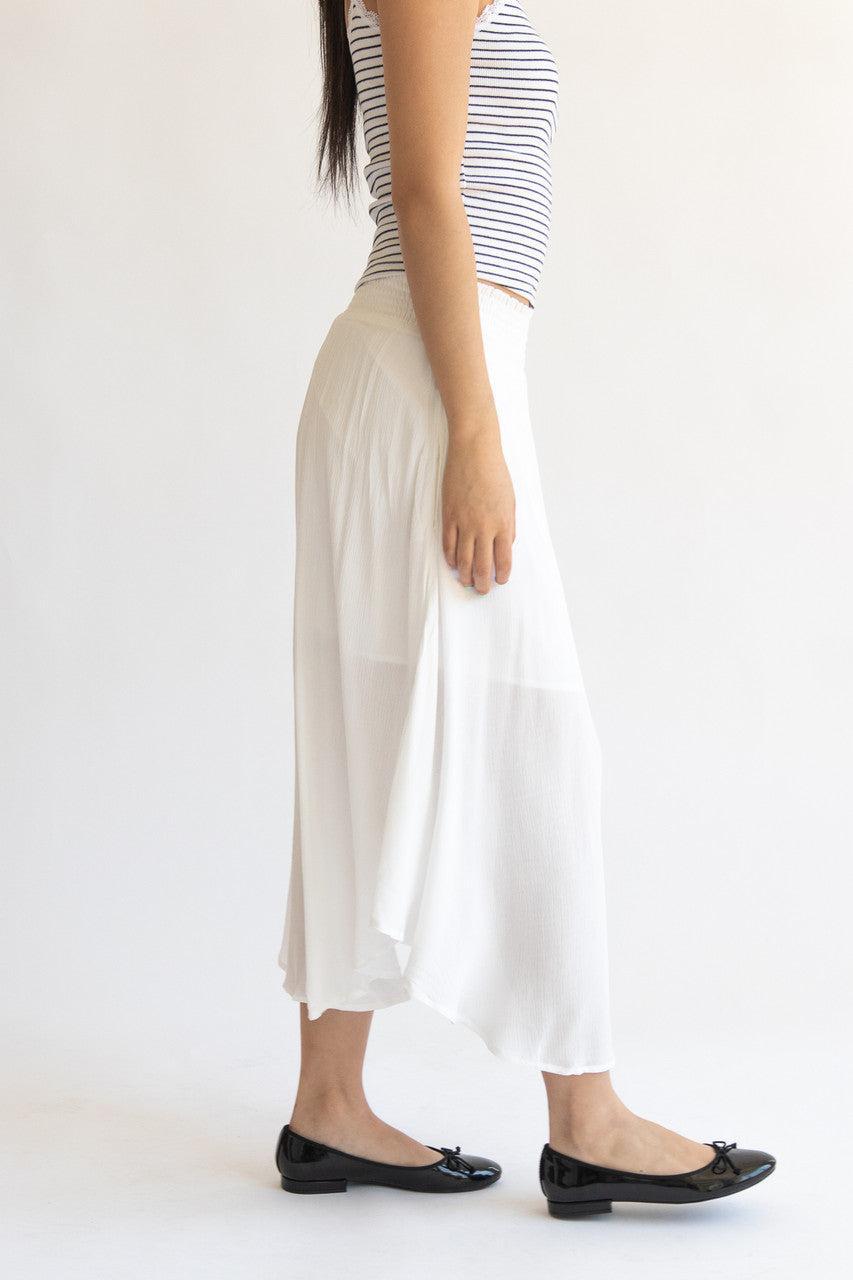 Asymmetric Hem Maxi Skirt Product Image