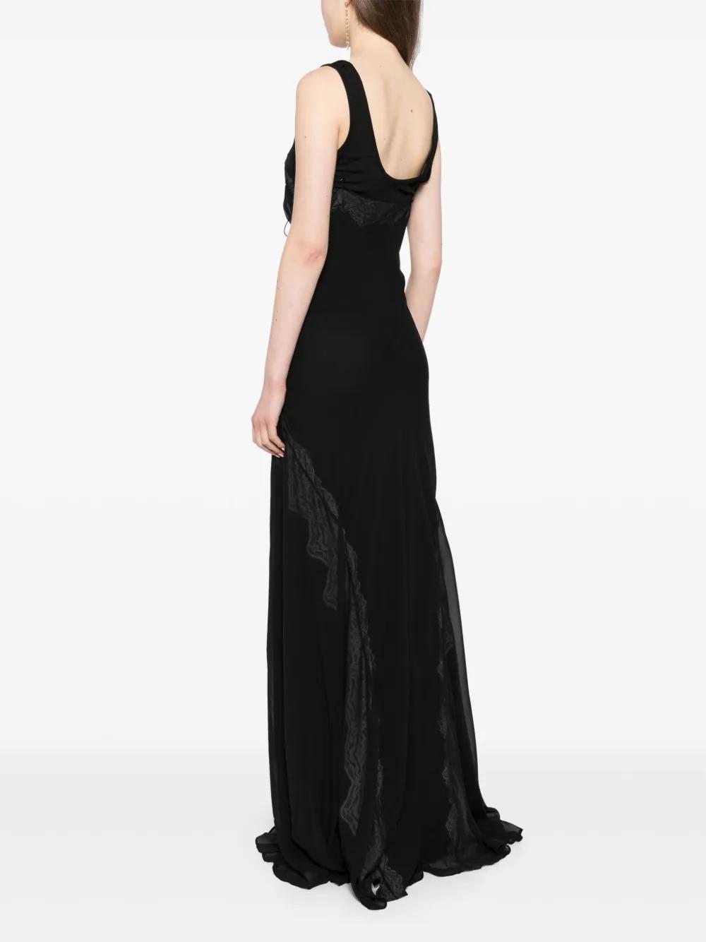 encased lace cami gown Product Image