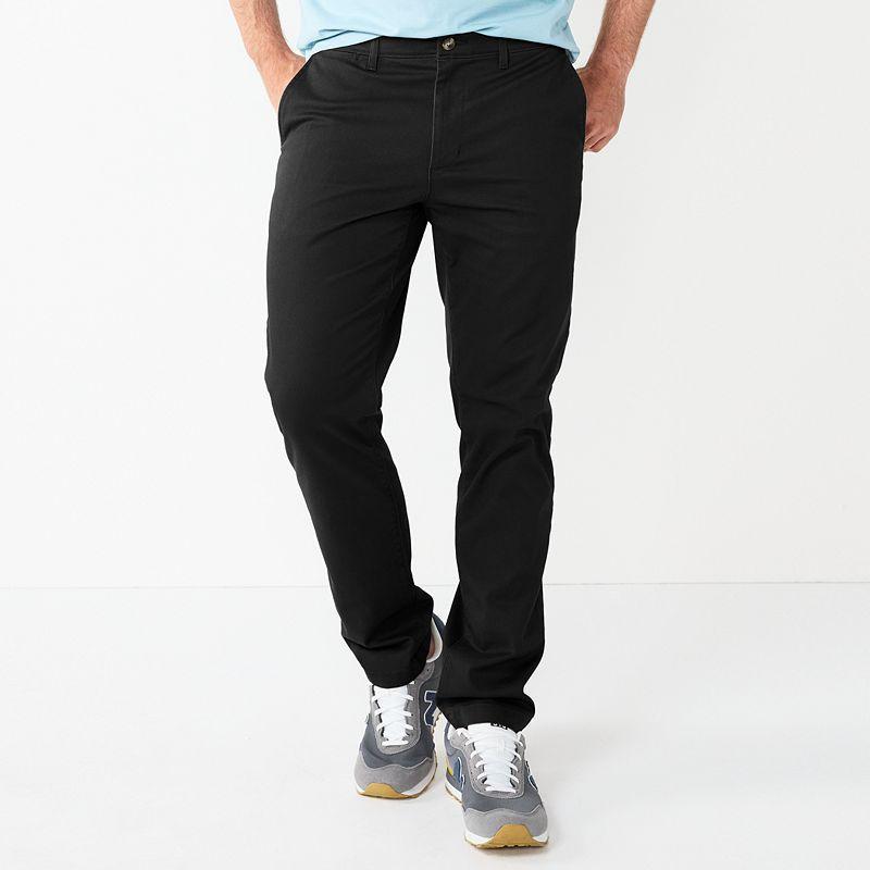 Men's Sonoma Goods For Life® Flexwear Slim-Fit Chinos, Size: 31X30, Midnght Bk Product Image