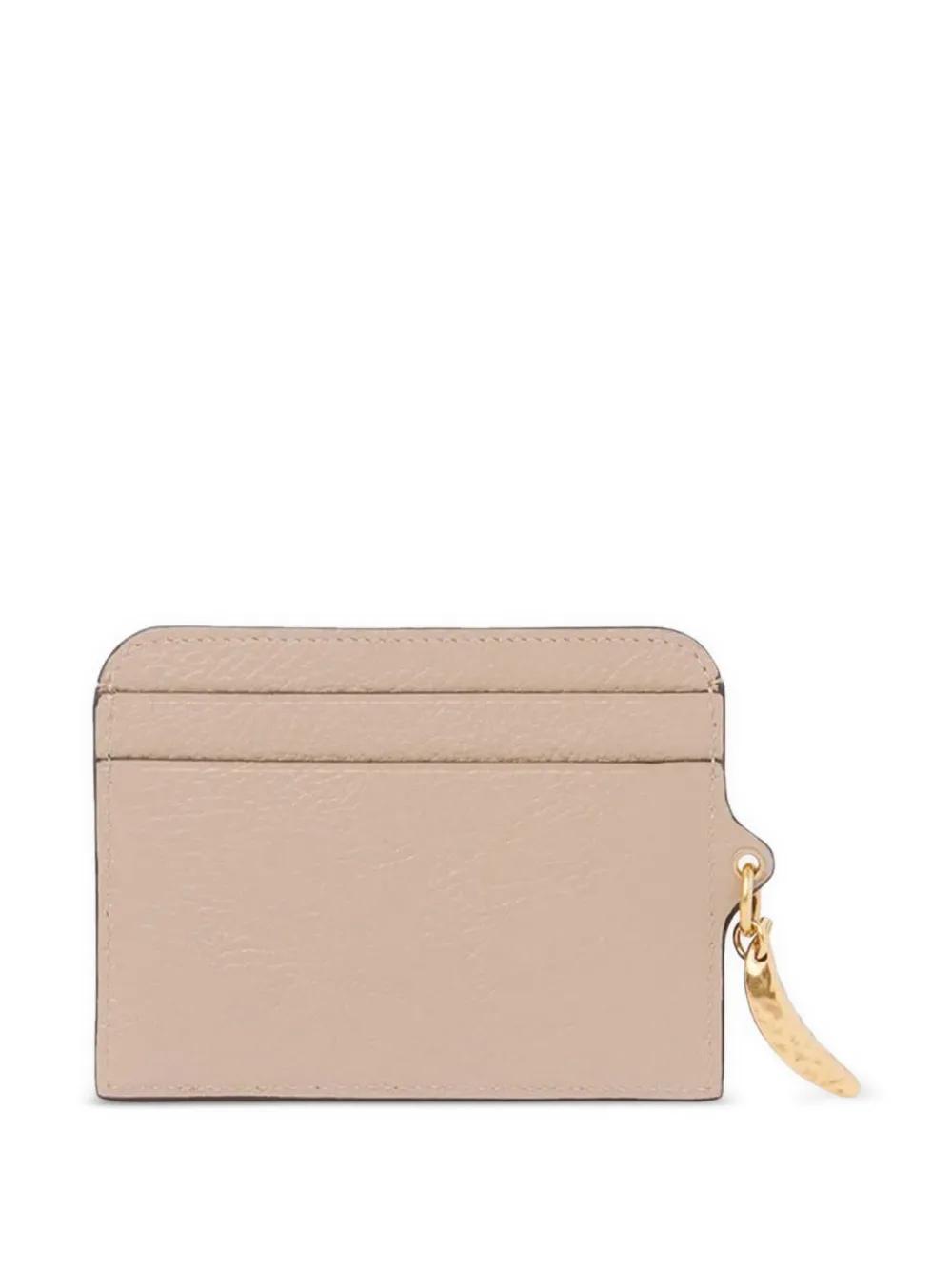 CHLOÉ Banana Card Holder In Neutrals Product Image