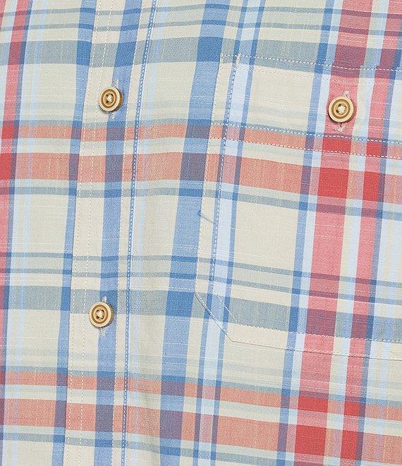 Cremieux Blue Label Plaid Short Sleeve Woven Shirt Product Image