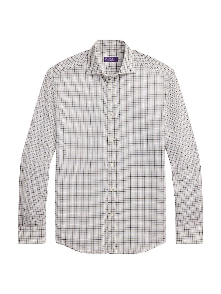Mens Tattersall Twill Shirt Product Image