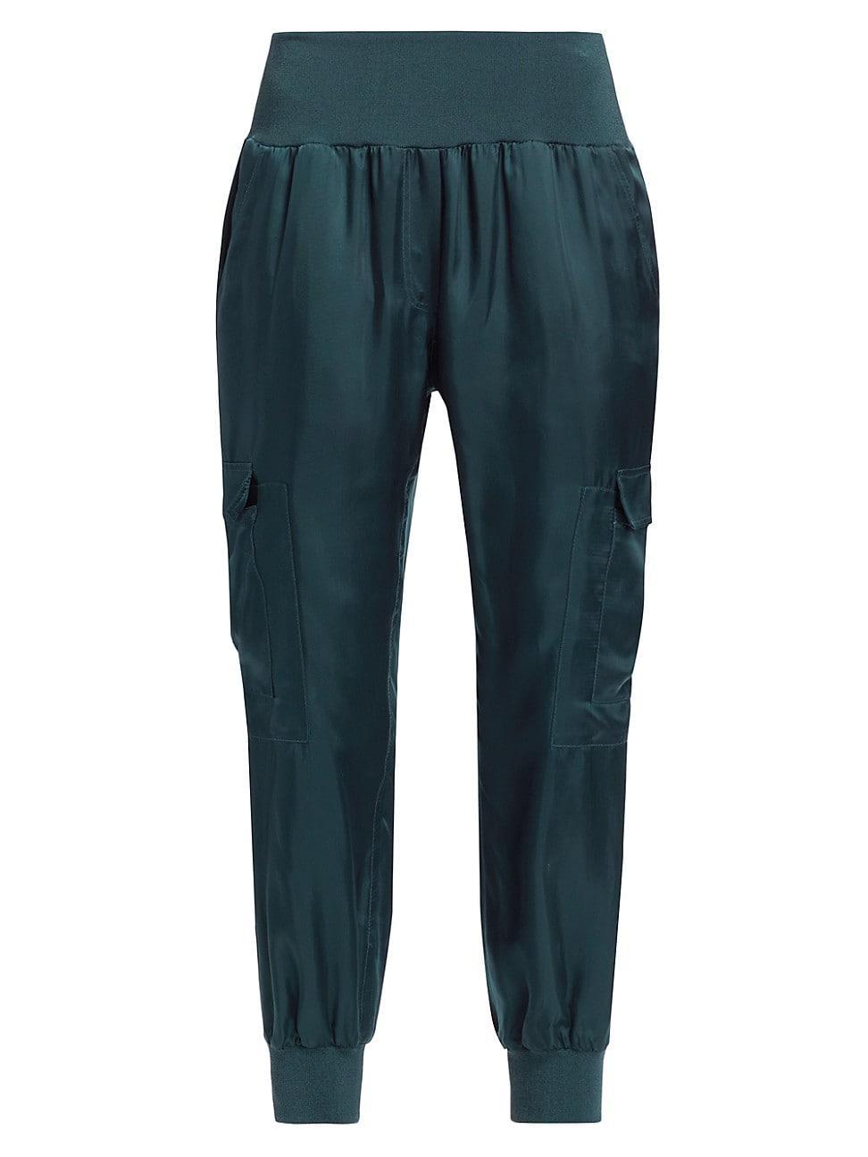 Tous Les Jours Giles Satin Jogger Pants Product Image