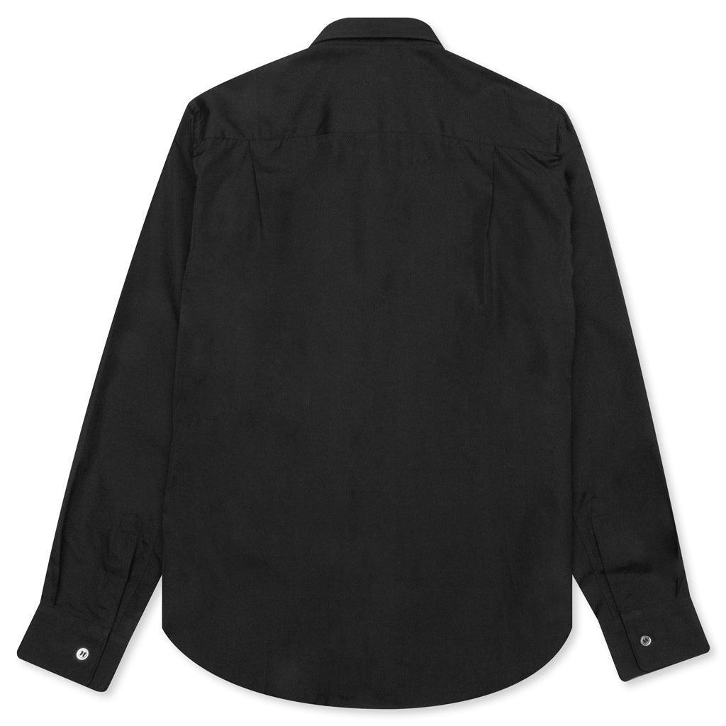 Women's Black Heart Button Up - Black Female Product Image