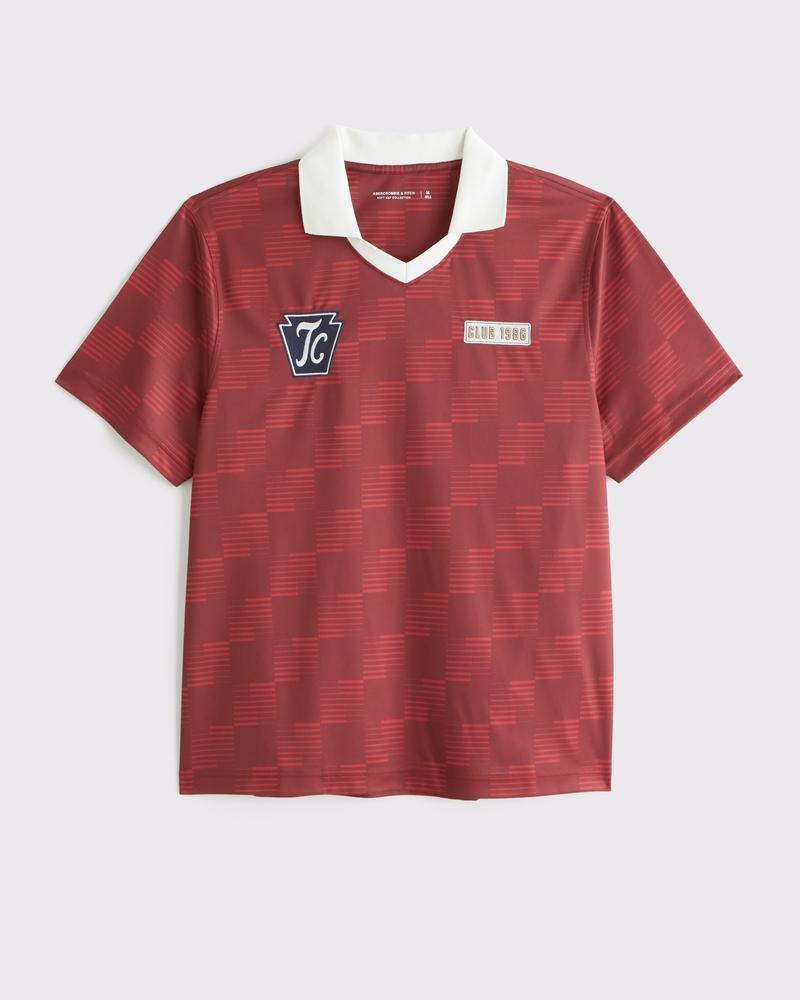 Soccer Jersey-Inspired Polo Product Image