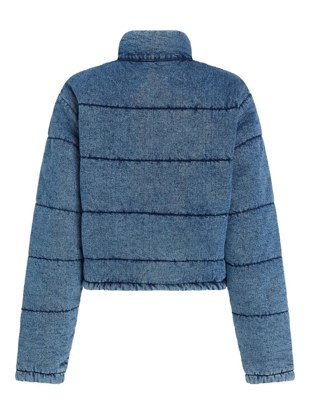 denim puffer jacket Product Image