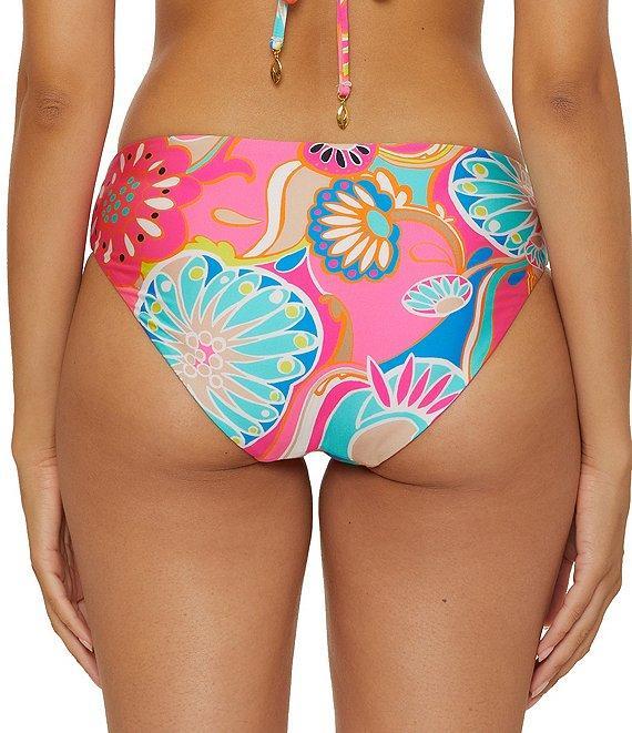 Trina Turk Venus Abstract Print Reversible Hipster Swim Bottom Product Image