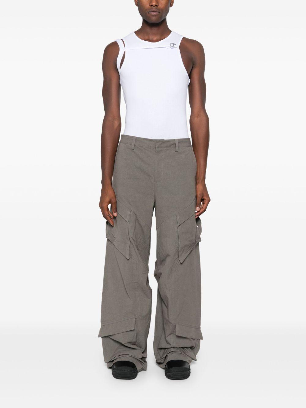 HELIOT EMIL Cellulae Cargo Pants In Green Product Image