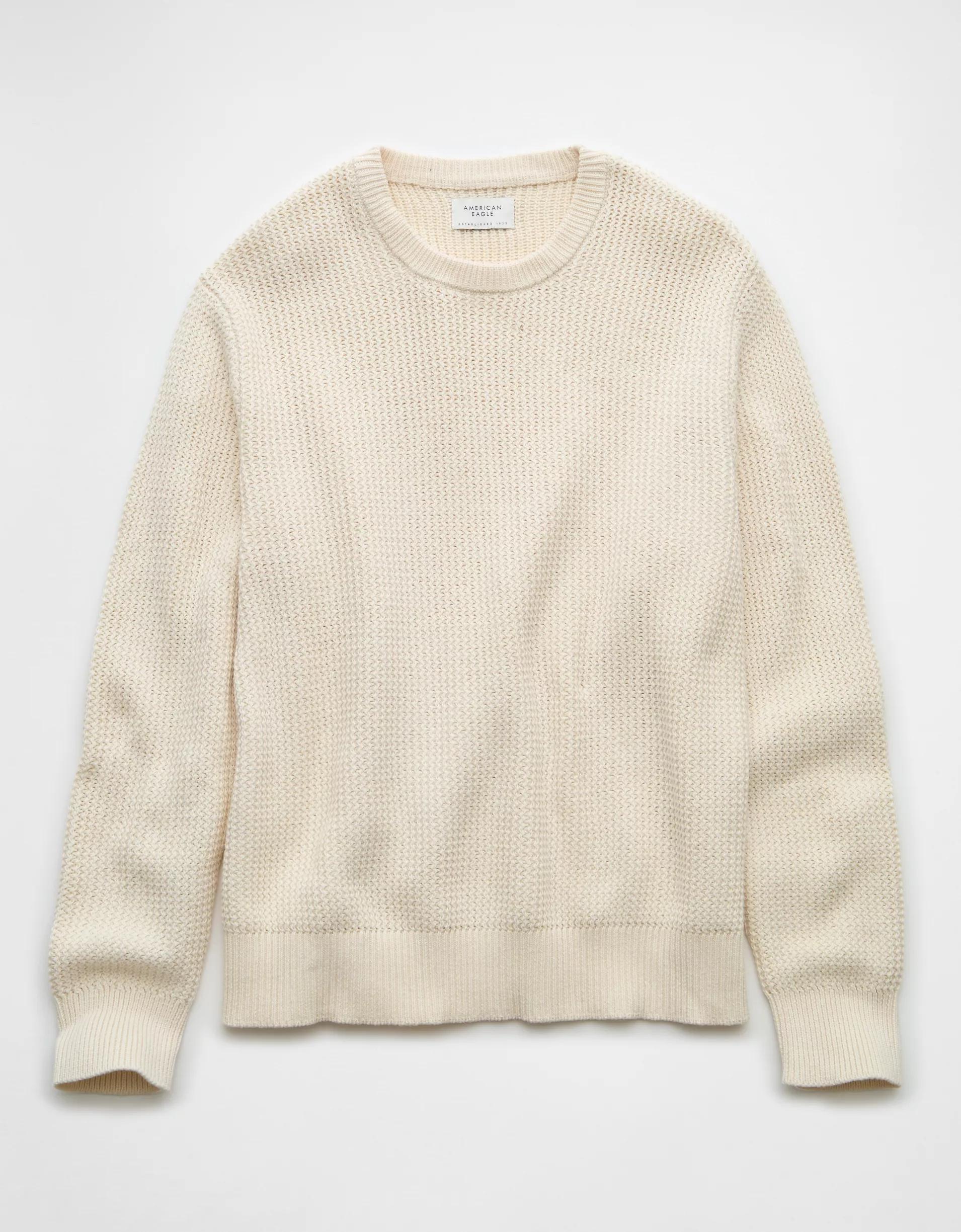 AE Lightweight Textured Sweater Product Image