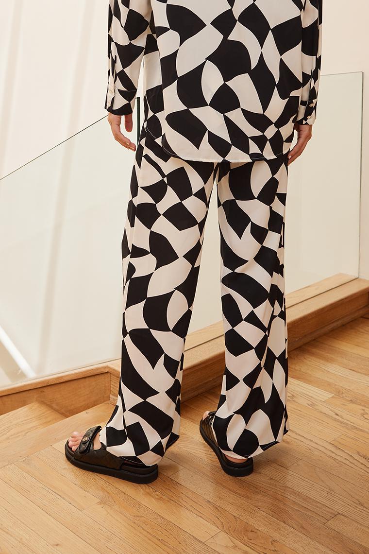 Rue Satin Pant Product Image