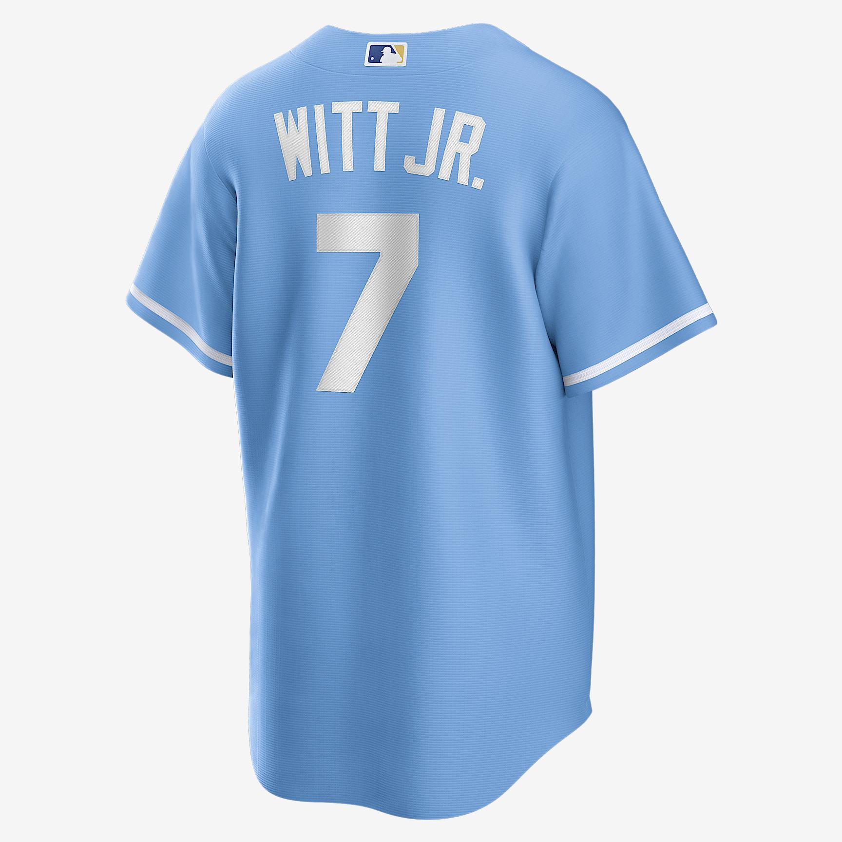 Bobby Witt Jr. Kansas City Royals Nike Men's MLB Replica Jersey Product Image