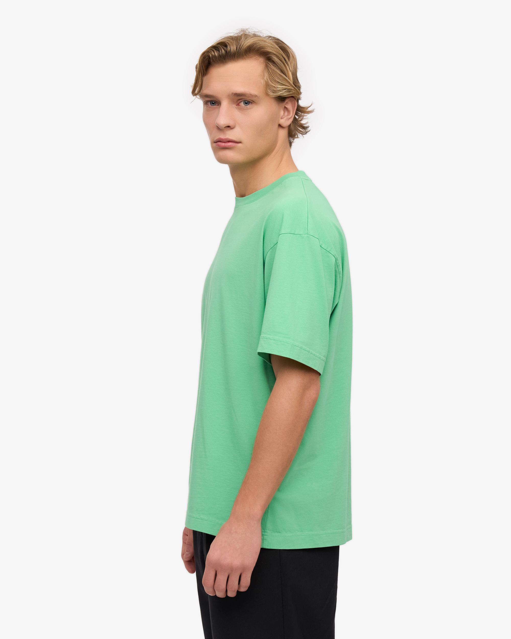 Oversized Organic T-Shirt - Soft Lavender Product Image