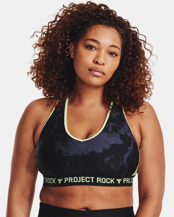 Women's Project Rock Crossback Printed Sports Bra Product Image