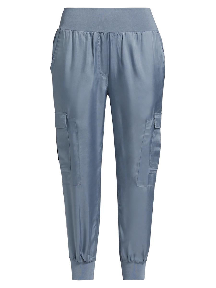 Tous Les Jours Giles Satin Jogger Pants Product Image