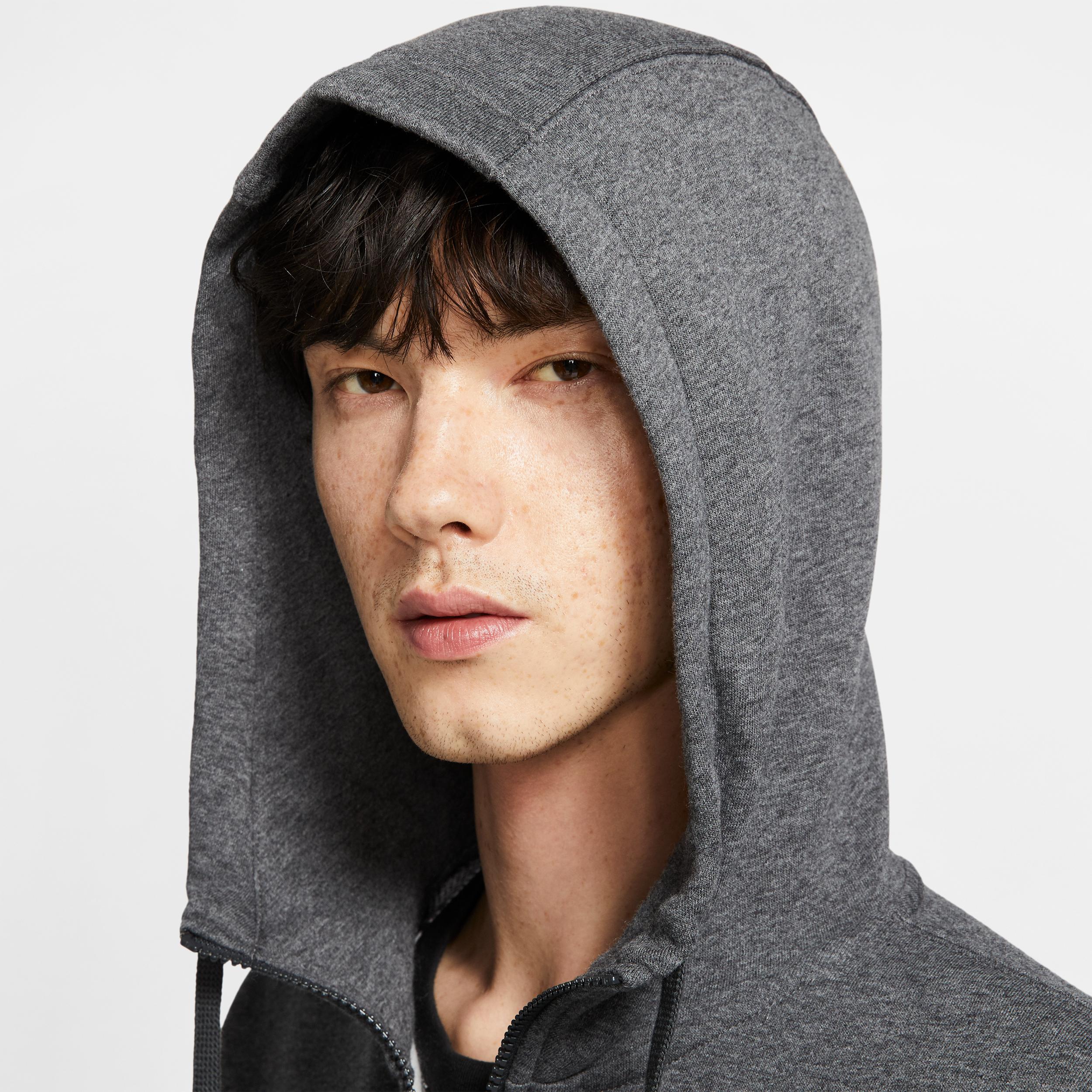 Mens Nike Sportswear Club Fleece Full-Zip Hoodie | BV2645-071 Product Image