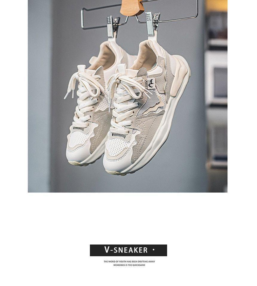 Platform Mesh Sneakers Product Image