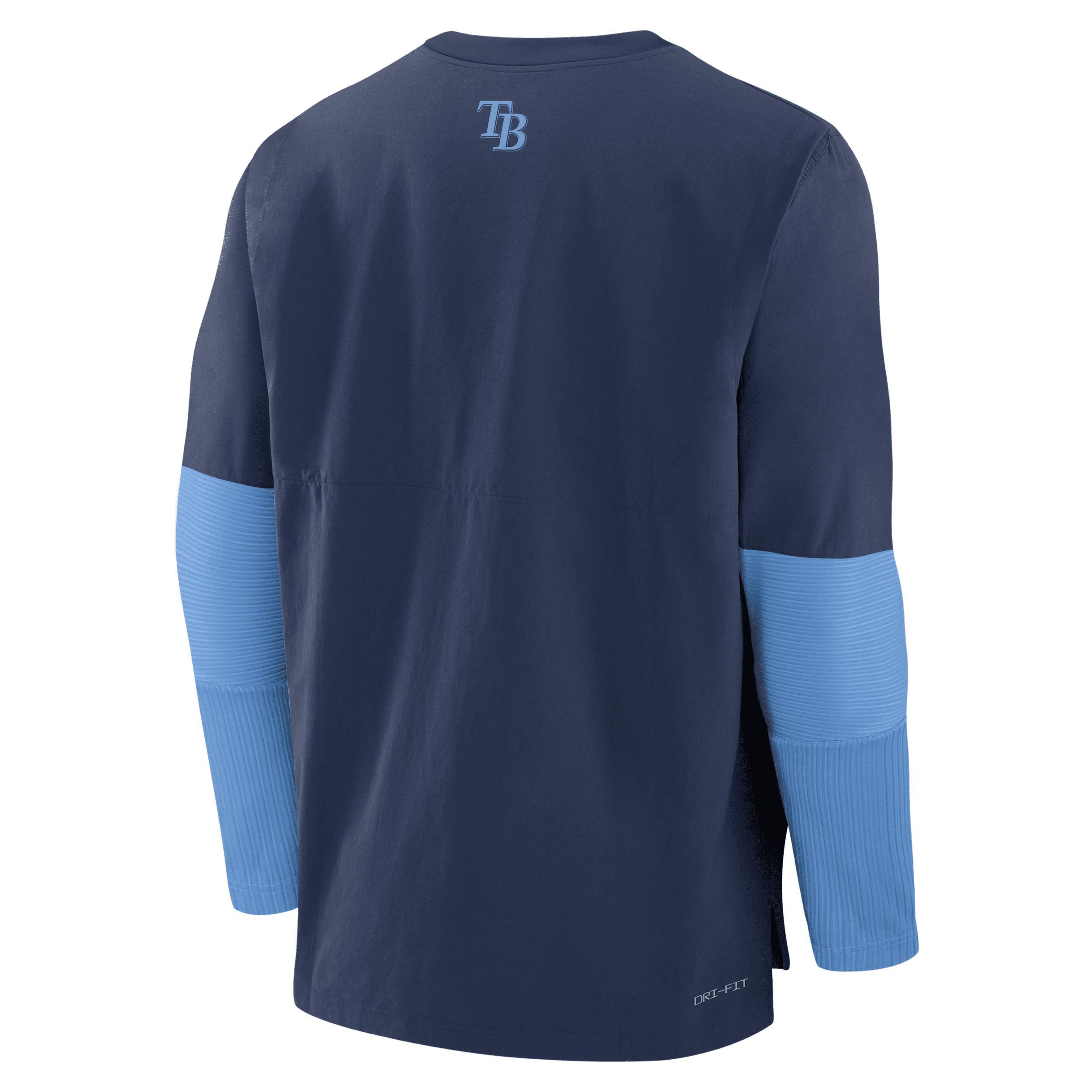 Tampa Bay Rays Authentic Collection Player Nike Men's Dri-FIT MLB Pullover Sweatshirt Product Image