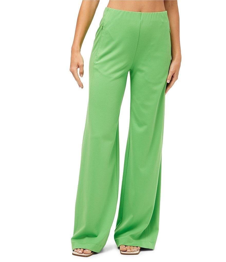 Trina Turk Record Ponte Wide Leg Pants Product Image