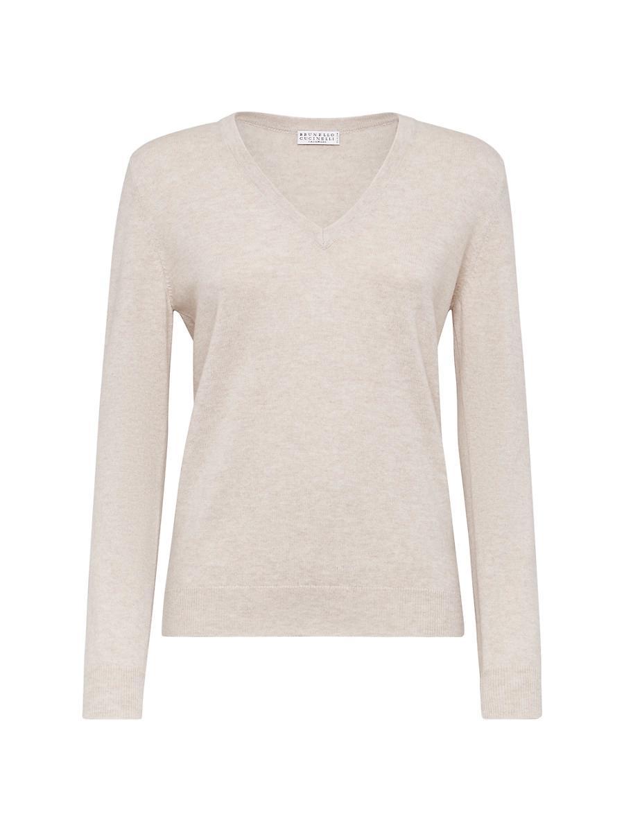 Womens Cashmere Sweater Product Image