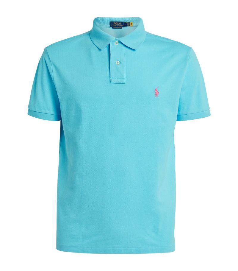 Polo Pony Polo Shirt In Turquoise Nova/c3664 Product Image