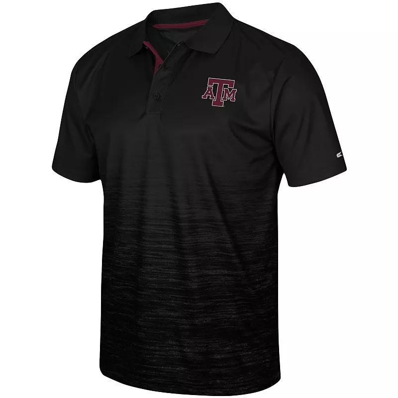 Mens Colosseum Black Mississippi State Bulldogs Marshall Polo Product Image