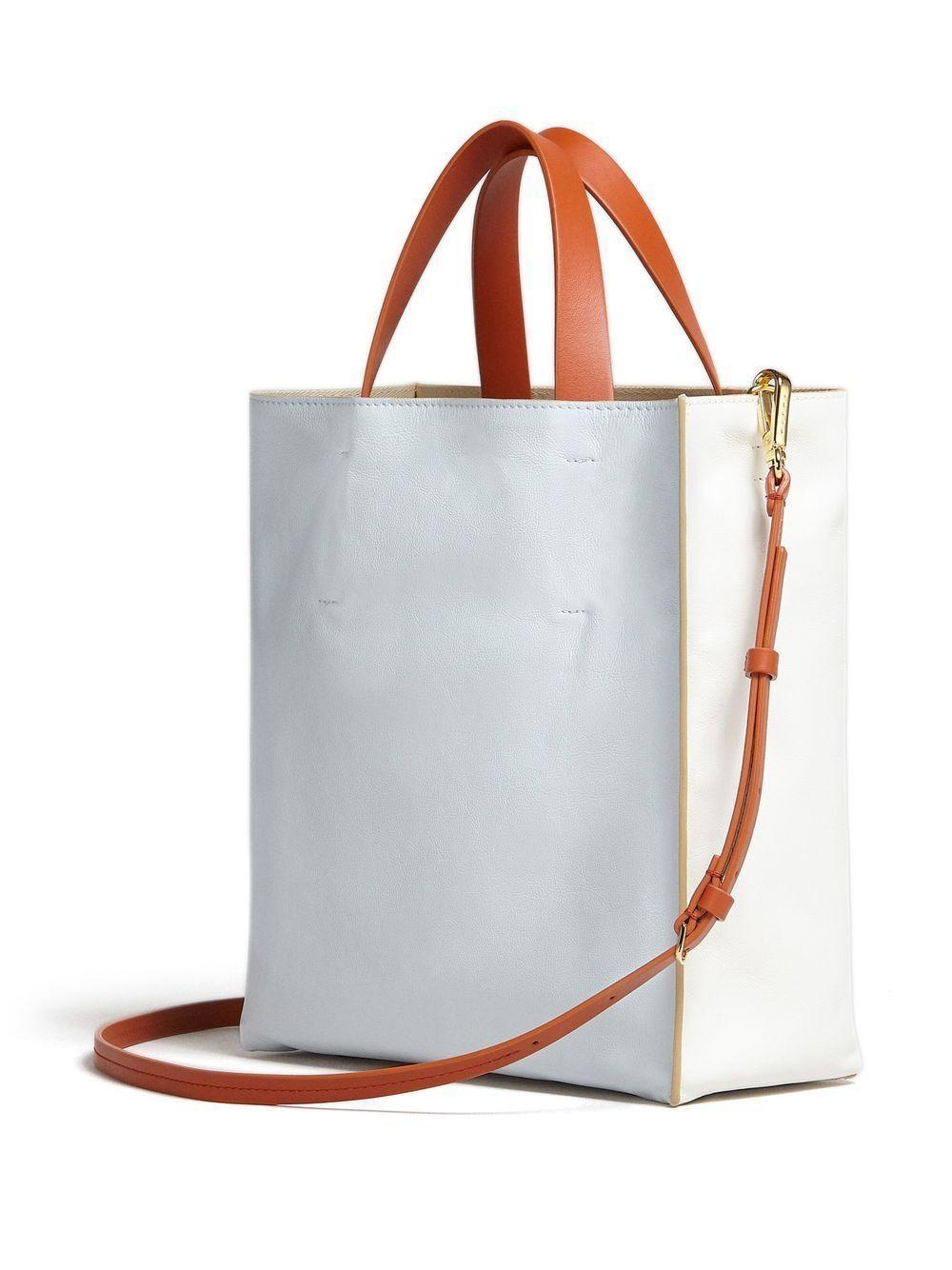 Soft colour-block tote bag Product Image